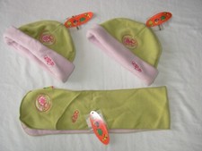 Lot 2 Bonnets + 1 écharpe