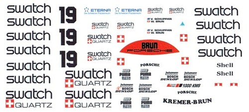 Swatch porsche 956 962 - porsche,