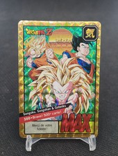 Dragon Ball Z Cardass 500 Songoku Songohan Gotenks Carte Bandai 1996