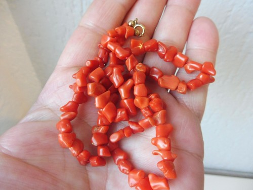 Collier précieux corail - en,