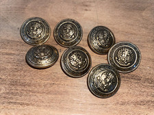 Ancien Bouton aigle couronné