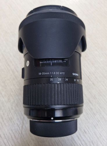 Objectif sigma 1 - sigma, 18-35