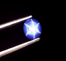 Saphir bleu étoile naturelle