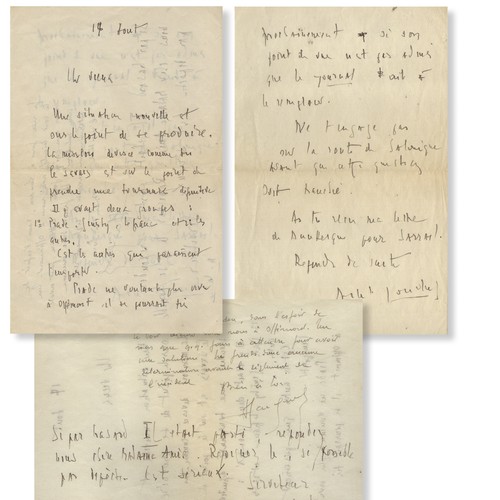 Albert londres lettre - albert,