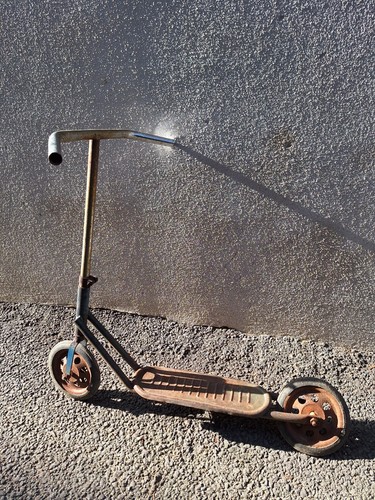 Ancienne trotinette metal - trotinette, en