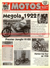 MOTOS D'HIER  49 NORTON BIG FOUR MEGOLA PRESTER JONGHI R100 Claude VIGREUX