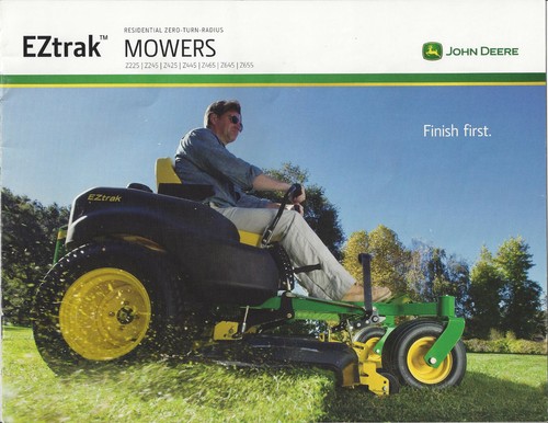 John deere eztack mowers - john,