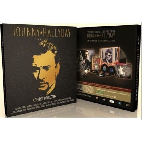 Coffret johnny hallyday - hallyday,