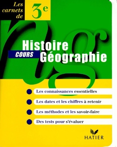Carnet memo histoire