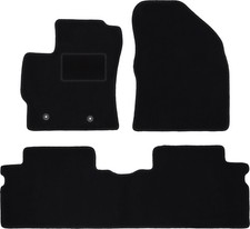 Tapis de sol en velours noir