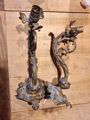 Ancienne lampe applique murale - ancienne,