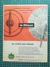 420 Publicité ancienne circa 1950 RILSAN
