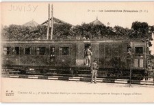 JUVISY: locomotives françaises, 3e type de tracteur électrique - très bon