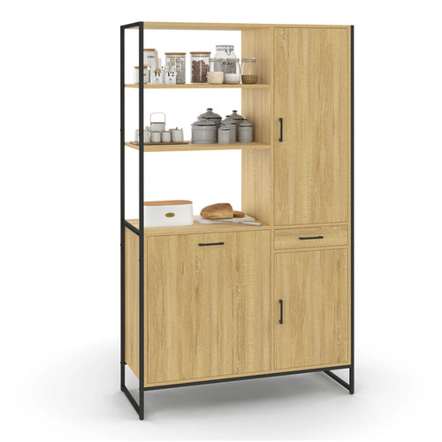 Buffet cuisine avec colonne - buffet,
