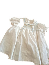 Robe blanche  vintage smocks