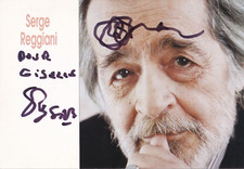 Serge Reggiani - carte