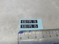 1/18 Décalcomanie Porsche 930