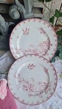 2 ANCIENNES ASSIETTES A