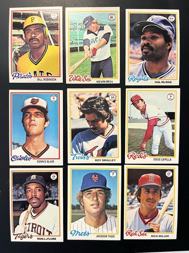 1978 topps baseball - topps, pick