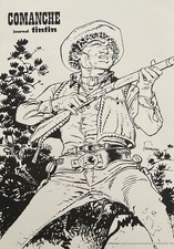 Red Dust série Comanche pour le journal Tintin par Hermann