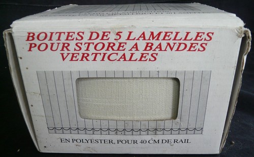 Lot lamelles store - lamelles,