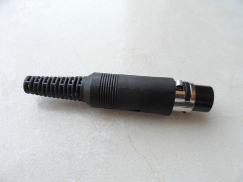 Connecteur din femelle droit - din,