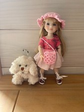 vêtement compatible poupée Mini-Sarah, Ruby red 20 cm