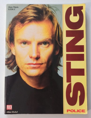 Livre sting police jean - sting,