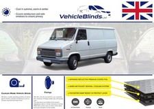 Pare soleil de voiture pour Citroen C25 (1981-1993) 1ère génération FLORAL