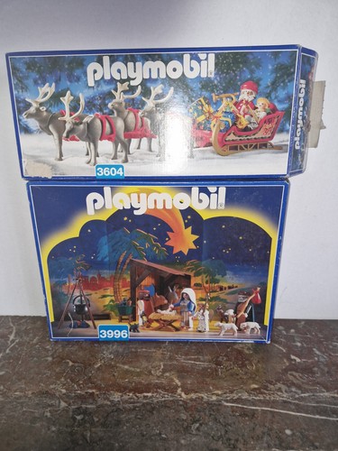 Lot playmobil boite theme - lot,