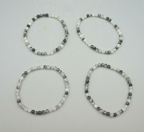 Tourmaline quartz bracelet - quartz,