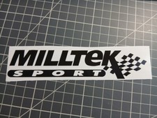 Sticker autocollant Milltek Sport