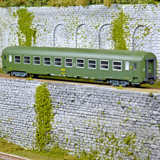 ROCO 44603 - Voiture DEV Couchettes 2ᵉ Classe SNCF - HO 1/87 - Boîte