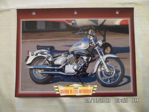 Carte fiche moto suzuki 125 - fiche,
