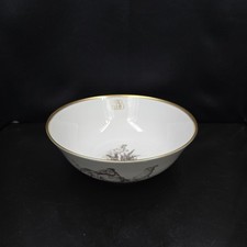 Bernardaud, Grand Saladier Collection Pastorale En Grisaille Limoges