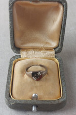 Rare ancienne petite bague, patriotique allemande, émaillée, WW1 WW2