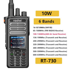 Talkie-walkie RT-730 10W Bande