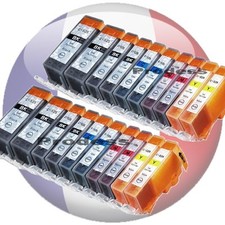 20 cartouches d'encre compatible imprimante Canon Pixma MG5200 MG5250 MG5350