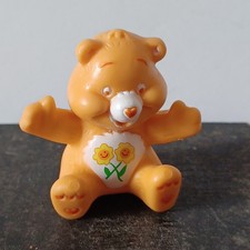 Figurine pvc bisounours fleurs - pvc,