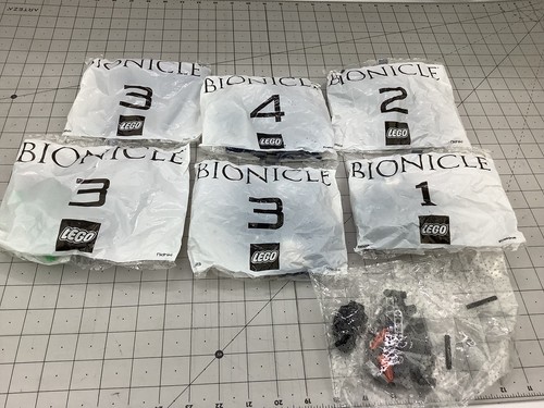 Bionicle lego sealed bags - x7,