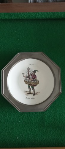 Assiette ancienne - ancienne, en