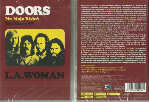 Rare dvd the doors la - doors, :