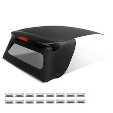 Capote souple noire - pour, smart