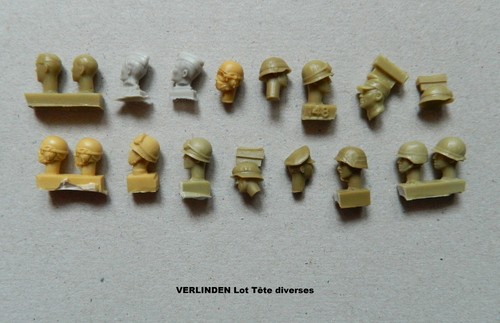 Verlinden lot têtes - lot, diverses