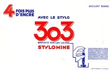 BUVARD VINTAGE - 303 STYLOMINE
