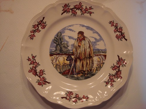 Assiette sarreguemines ma - sarreguemines, "ma