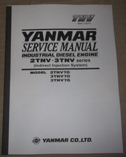 Yanmar 2TNV70 3TNV70 3TNV76 Industriel Moteur Diesel Service Magasin Réparation