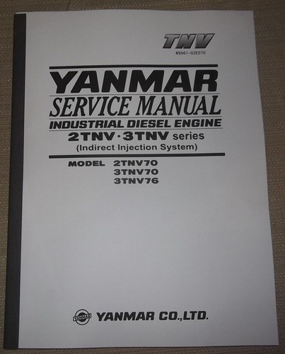 Yanmar 2tnv70 3tnv70 - 2tnv70, 3tnv76