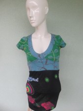 desigual superbe robe longue taille 36   ########