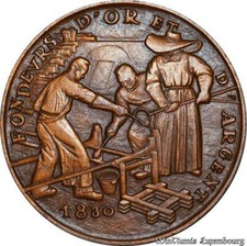 C7777 Médaille Fondeurs d' Or